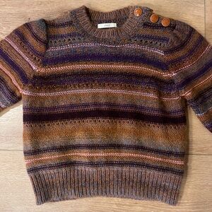 Sessùn Tolosa Wool Sweater in Terracota Color